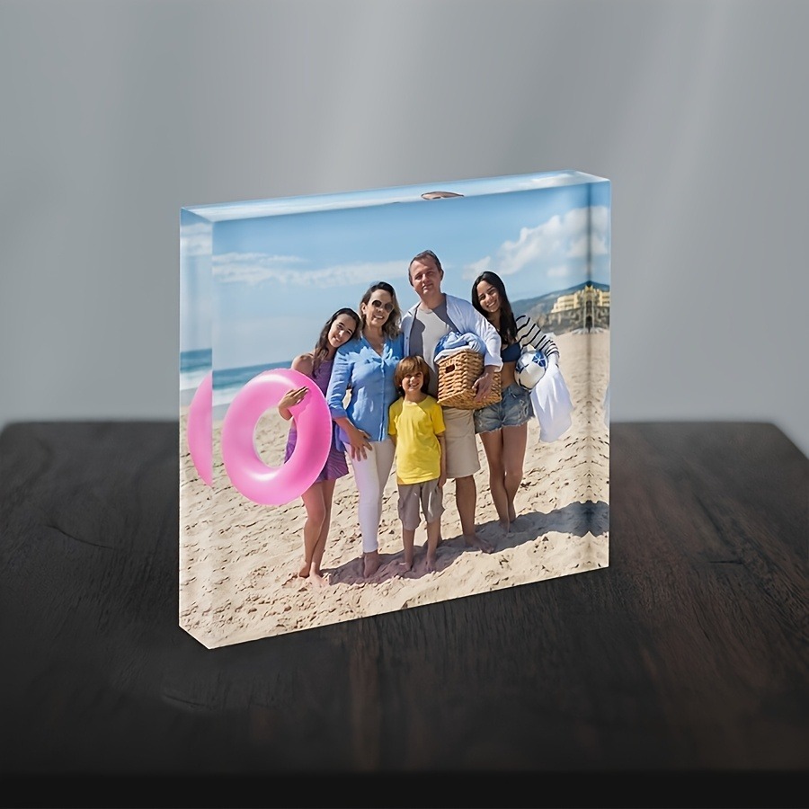 Photo Acrylic Block - 1PC Foto Kustom Akrilik Hadiah Pribadi