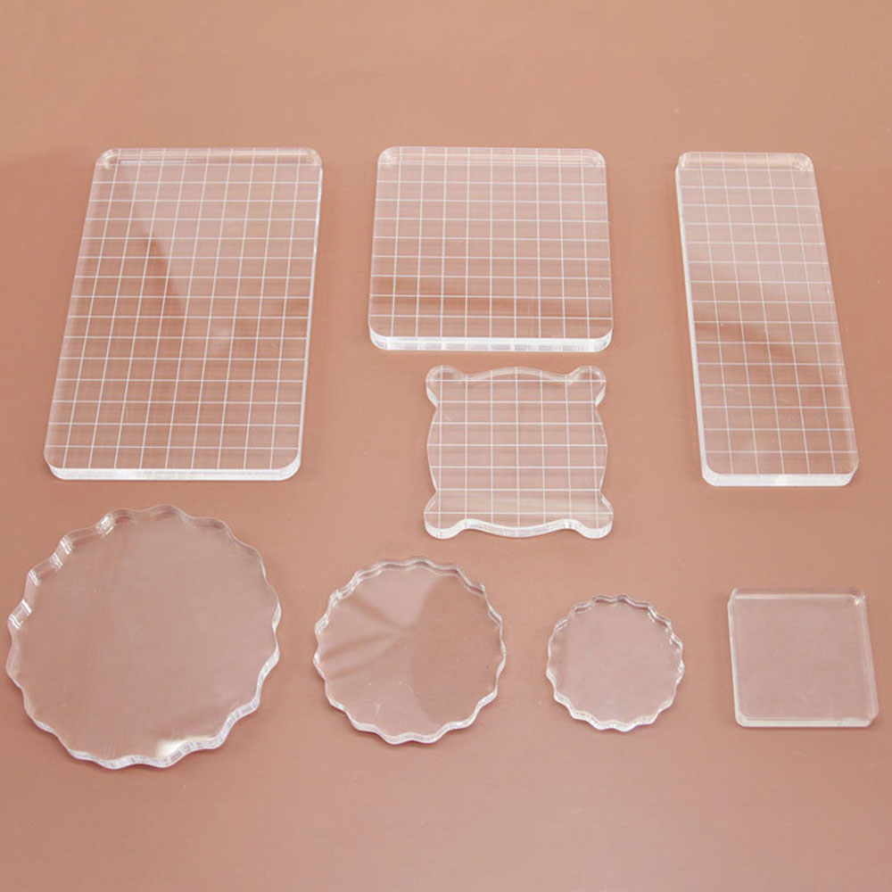 Photo Acrylic Block - Blok stempel akrilik bening menggunakan stempel