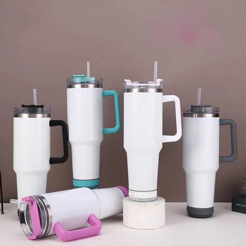 Water Bottle Blank - Tumbler Sublimasi 40OZ, Stainless Steel, Vakum