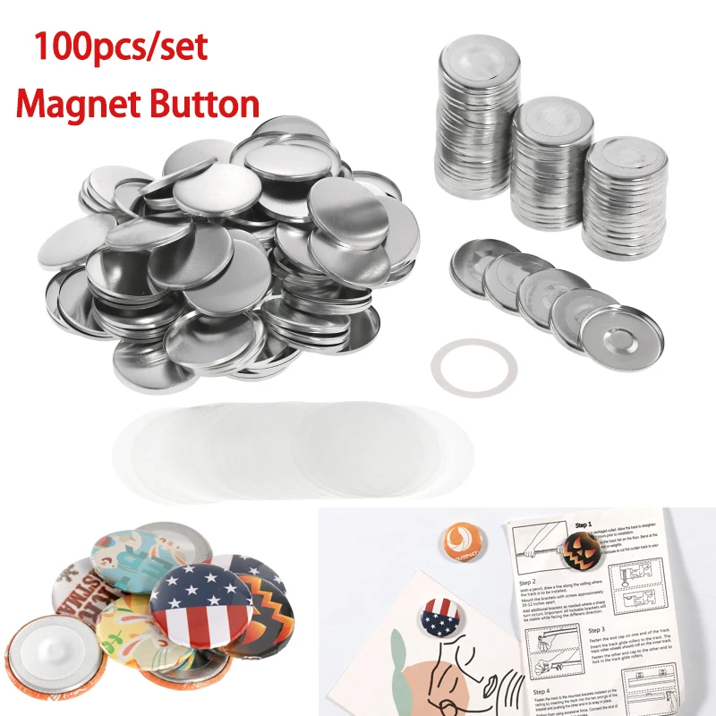 Button Badge Blank - 25mm 32mm 58mm DIY magnet kulkas