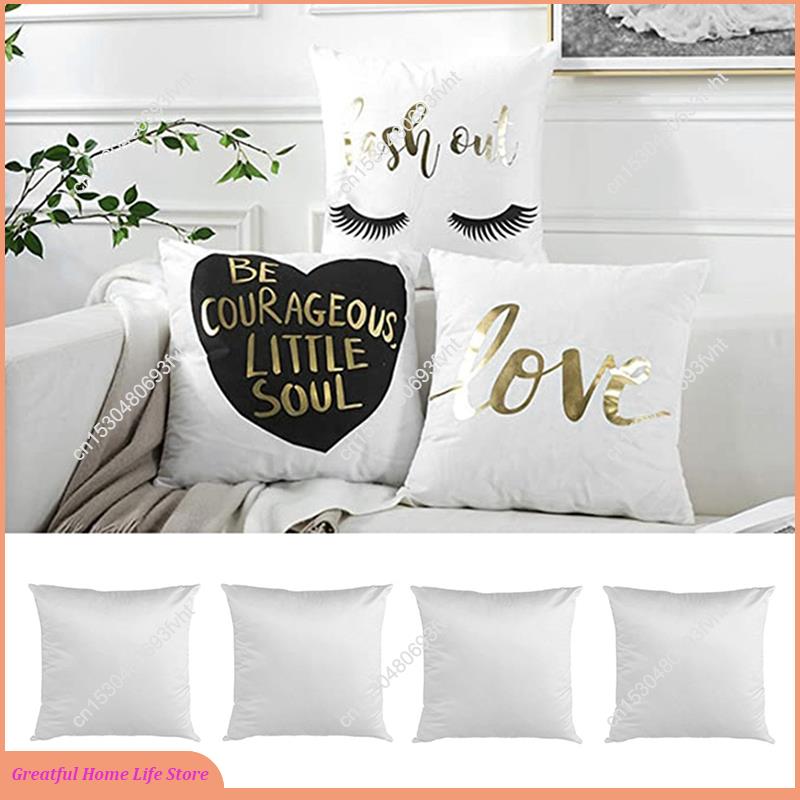 Pillow Cover Sublimation - AT59 40X40 Sarung Bantal Kosong Sublimasi