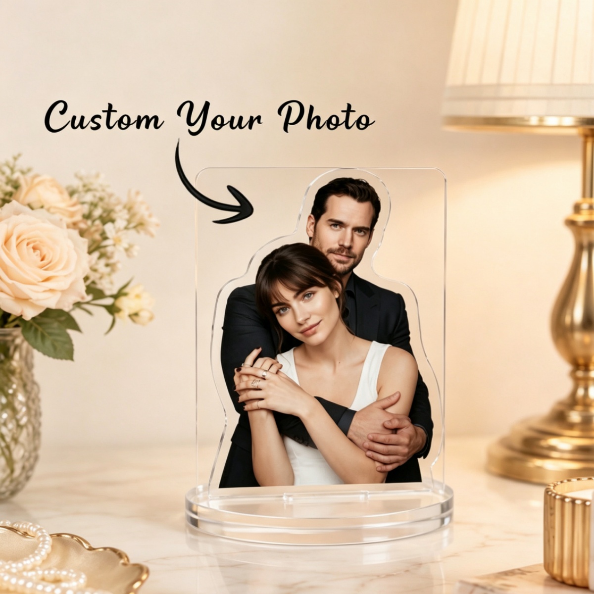 Photo Acrylic Block - Dekorasi Potret Karakter Akrilik Kustom –