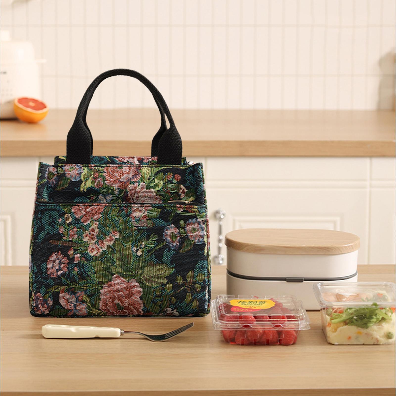 Tas Makan Siang Terisolasi Mot - Tote Bag Sublimation ulasan dan harga