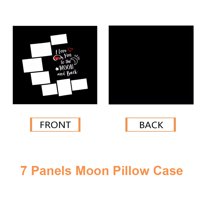 10 Buah/Lot 7 Panel Sarung Ban - Pillow Cover Sublimation ulasan dan harga