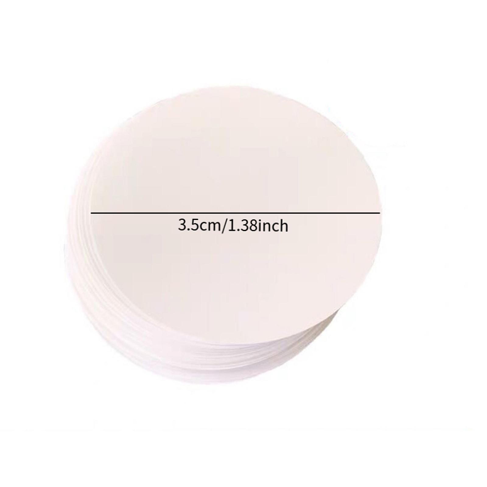 100x Kertas Kosong untuk Lenca - Button Badge Blank ulasan dan harga