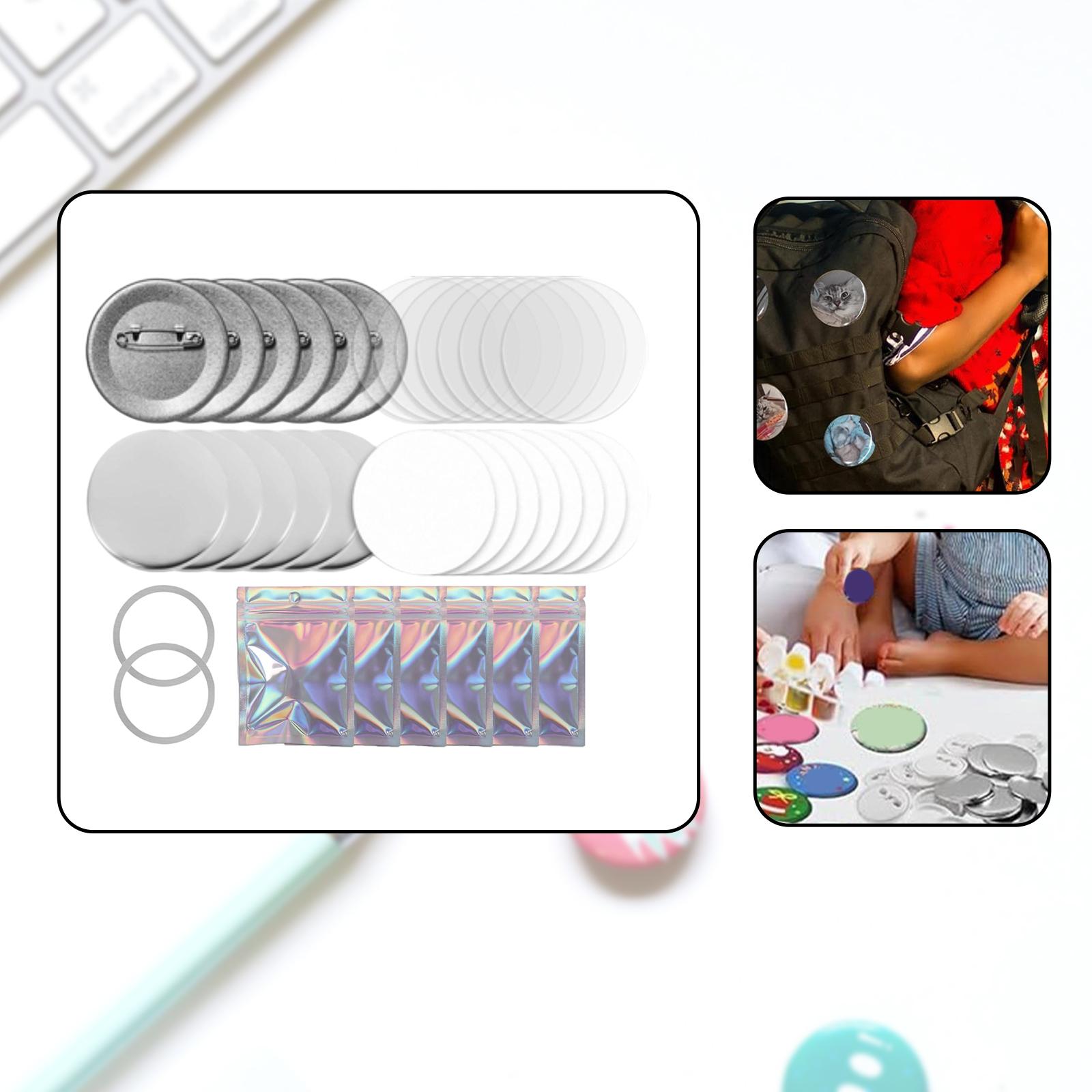 Perlengkapan Badge Kancing Log - Button Badge Blank ulasan dan harga