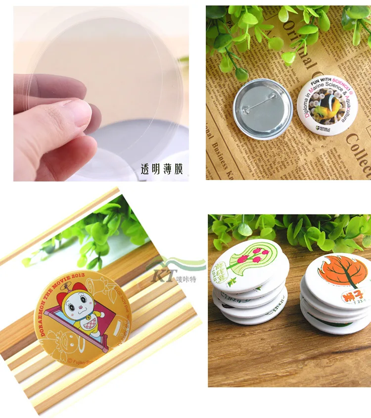 100pcs Bagian Pembuat Pin Badg - Button Badge Blank ulasan dan harga