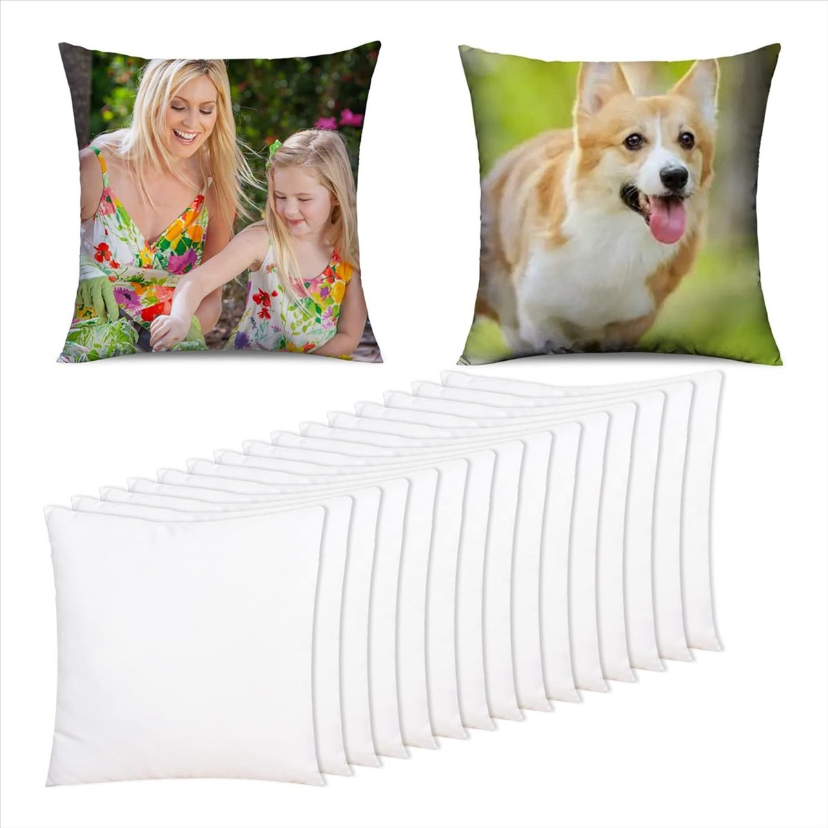 ABZT 15 Buah Sarung Bantal Sub - Pillow Cover Sublimation ulasan dan harga
