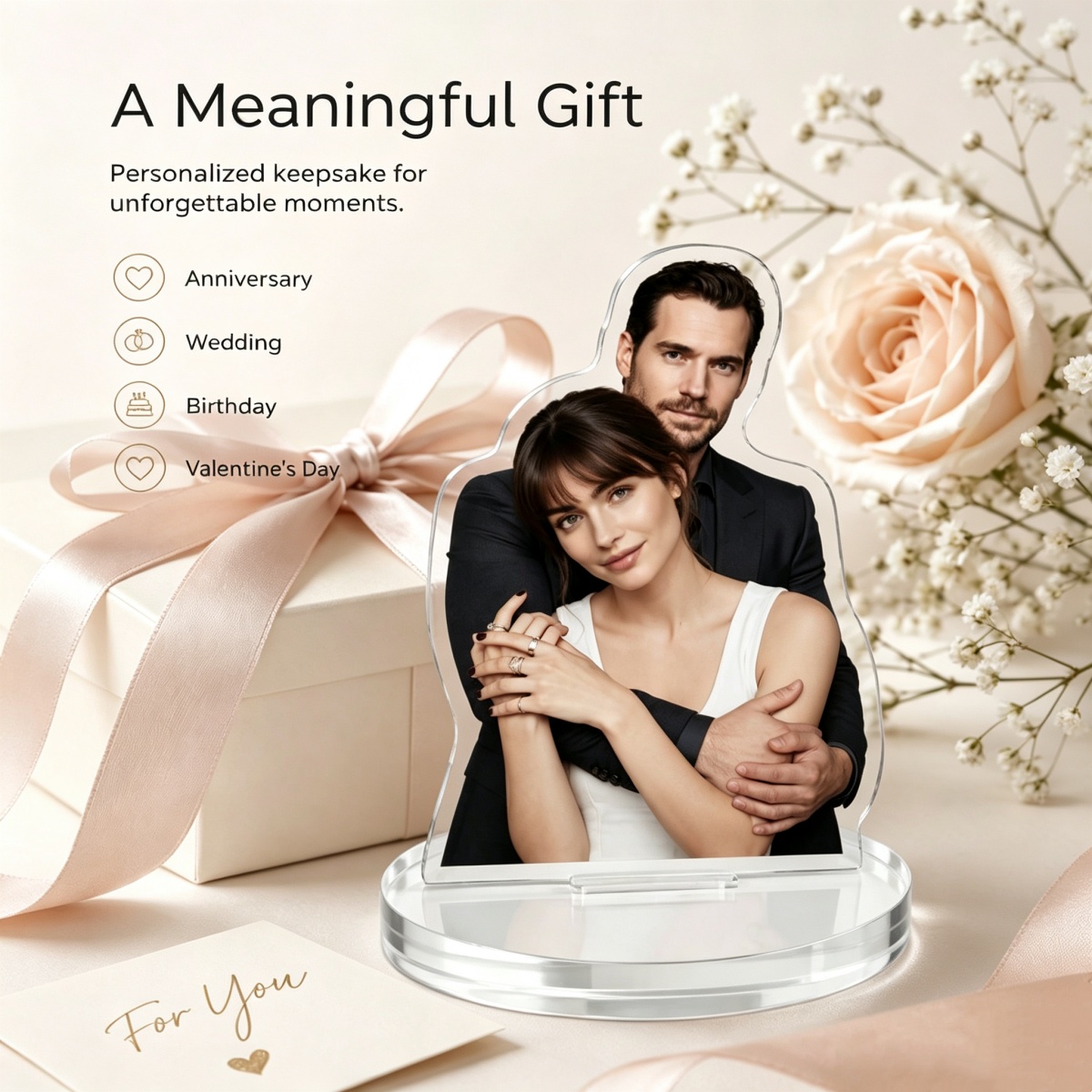 Dekorasi Potret Karakter Akril - Photo Acrylic Block ulasan dan harga