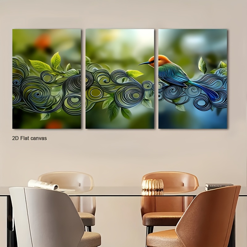 Lukisan Kanvas Tanpa Bingkai 3 - Canvas Wrap Ready ulasan dan harga