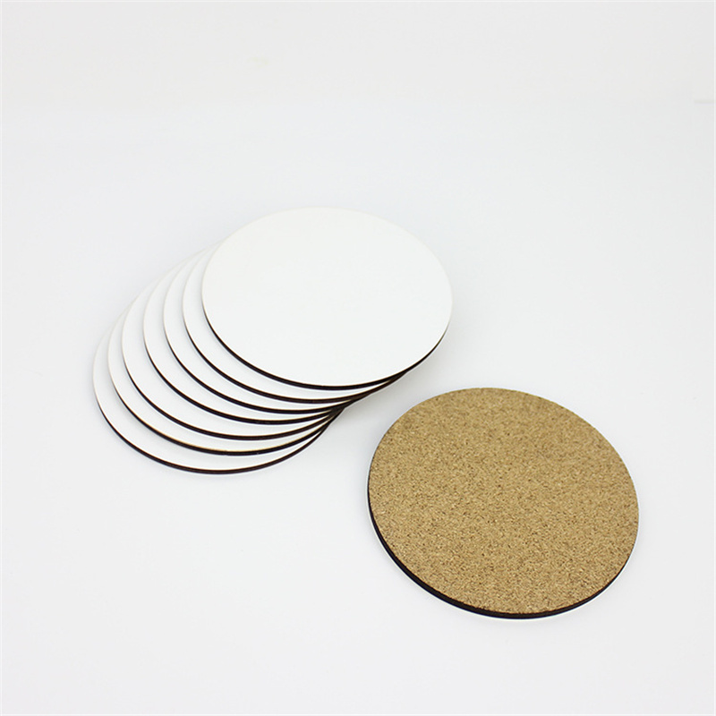100 Buah/Lot DIY Sublimasi Kos - Coaster Sublimation Blank ulasan dan harga