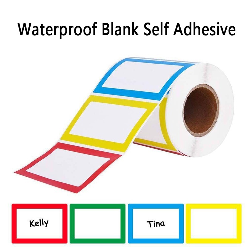 1 Rol Stiker Nama Tulisan Tang - Water Bottle Blank ulasan dan harga