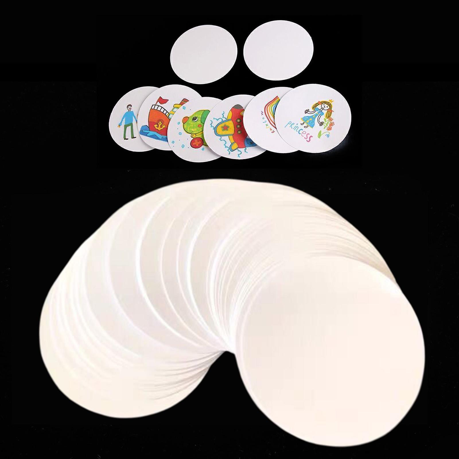 100Pcs Kancing Badge Kertas Ko - Button Badge Blank ulasan dan harga